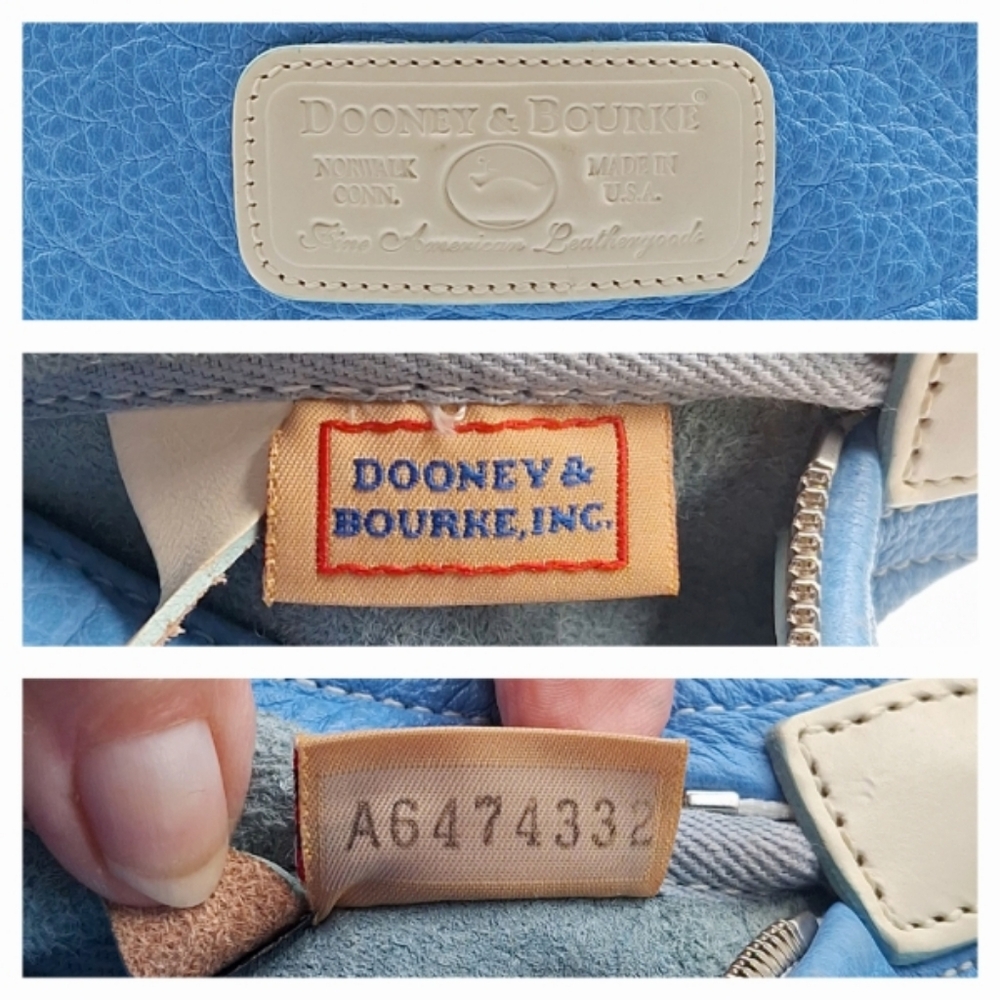 Dooney & Bourke Pebbled Leather Hobo Bag - Picture 11 of 12